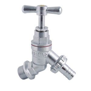 SHOWY 1/2" CHROME PLATED GARDEN TAP - 6072