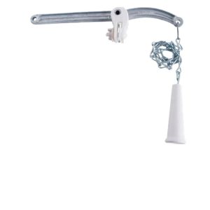 SHOWY HIGH LEVEL CISTERN ALLOY FLUSH HANDLE - 2349