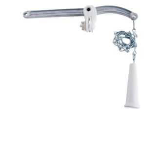 SHOWY HIGH LEVEL CISTERN ALLOY FLUSH HANDLE - 2349