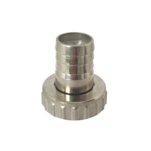 SHOWY 3/4" NICKEL GARDEN TAP NOZZLE-5154