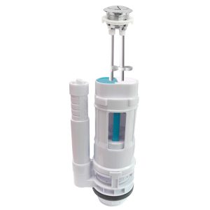 SHOWY DUAL CISTERN FLUSH VALVE C/W 52MM OUTLET 2955