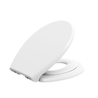 SHOWY ADULT TODDLER DUAL TOILET SEAT COVER C/W MAGNETIC HOLDER 2494AT (2494-501)