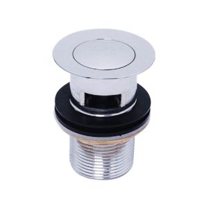 SHOWY CP BASIN POP-UP WASTE (BRASS) 8047 MILAN OVER-FLOW 1 1/4"