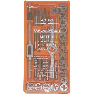SKC TAP & DIE SET (40PCS)- MM SIZE