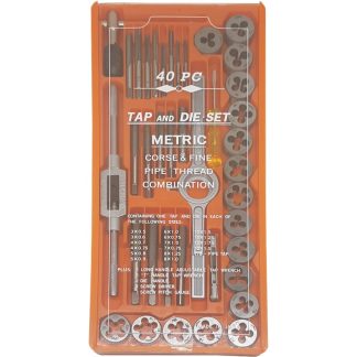 SKC TAP & DIE SET (40PCS)- MM SIZE
