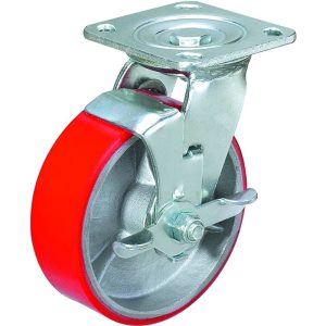 SKK HEAVY DUTY PU CASTOR WITH BRAKE
