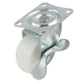 SKK PLASTIC CASTOR W/BRAKE 4/SET