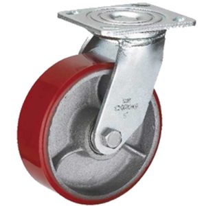 SKK HEAVY DUTY PU CASTOR SWIVEL