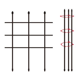 SL DIY GARDENING FAN TRELLIS PLANT SUPPORT LADDER (M.FUNCTION) 90CM SL-971
