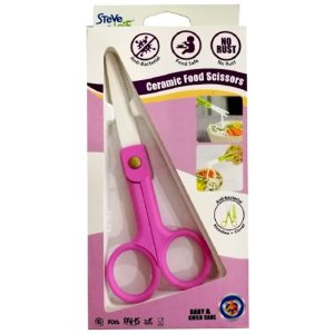 SL BABY SAFETY CERAMIC FOOD SCISSOR