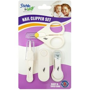 SL BABY SAFETY NAIL CLIPPER SET 4PCS SL-B1952