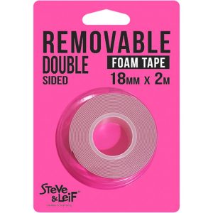 SL WHITE REMOVABLE DOUBLE SIDED TAPE 2M