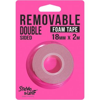 SL WHITE REMOVABLE DOUBLE SIDED TAPE 2M