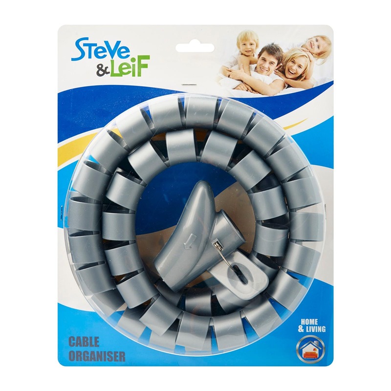 SL GRAY CABLE ORGANISER SL-5036 3CMX150CM