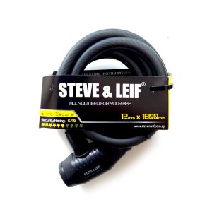 SL BICYCLE KEY LOCK WITH BRACKET 12MMX1800MM SL-6043