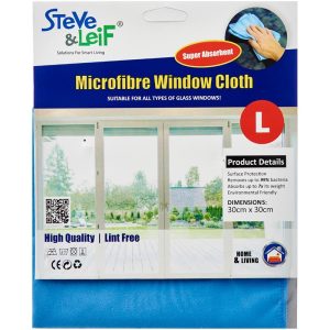 SL MICROFIBER WINDOW CLEANING CLOTH SL-575