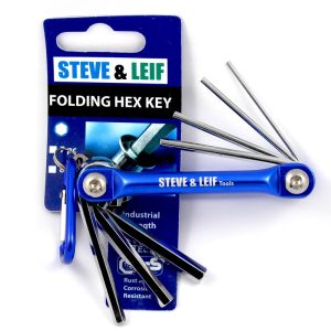 SL FOLDING HEX KEY SET 7PCS SL-503