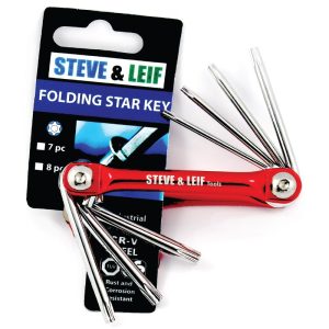 SL FOLDING TORX HEX KEY SET 7PCS SL-504