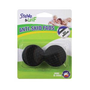 SL EVA ROUND BLACK PAD 38MMX3MM SL5013 - 6PPP