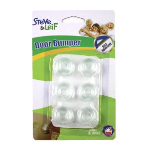SL CLEAR DOOR KNOB BUMPER MEDIUM Ø20MMX10MM SL-5022 6PPP