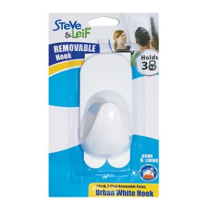 SL WHITE REMOVABLE HOOK LARGE SL-H2014W 1PPP