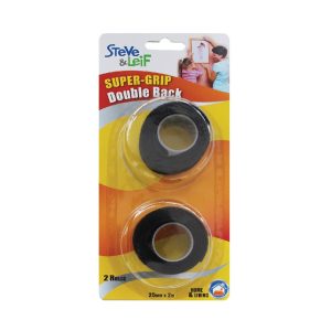 SL SUPER GRIP DOUBLE BACK STRAP 25MMX2M 2PPP