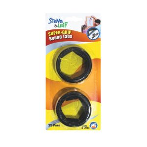 SL SUPER GRIPHOOK & LOOP ROUND TAB Ø20MM 25PPP