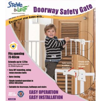 SL DOORWAY SAFETY GATE 73-82CM SL-B2001