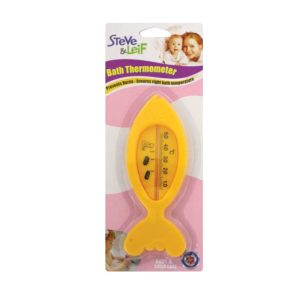 SL FISH BATH THERMOMETER YELLOW 14.5X5.5CM SL-B1927