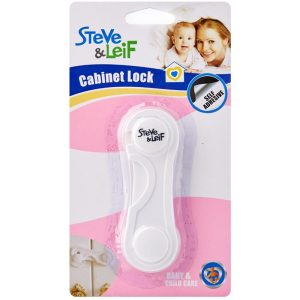 SL CABINET LOCK 10CMX3.5CM WHITE SL-B1115