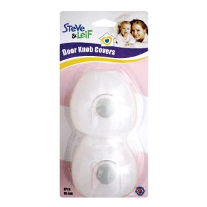 SL DOOR KNOB COVERS WHITE 70MM 2PPP SL-B1940
