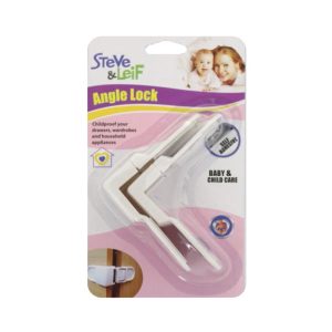 SL ANGLE LOCK WHITE 8CMX8CM 2PPP SL-B1922