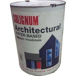 SOLIGNUM ARCHITECTURAL WOODSTAIN - WATER BASE OPAQUE BURT ALDER