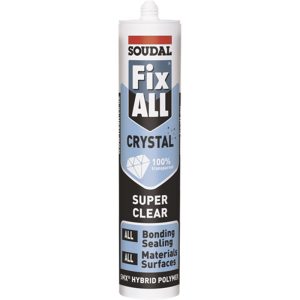 SOUDAL FIX ALL CRYSTAL CLEAR SEALANT 290ML
