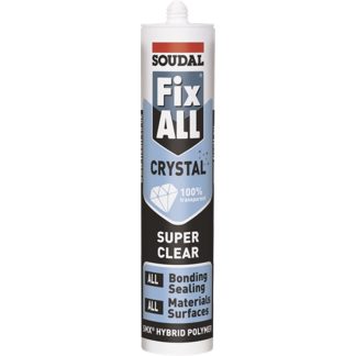 SOUDAL FIX ALL CRYSTAL CLEAR SEALANT 290ML