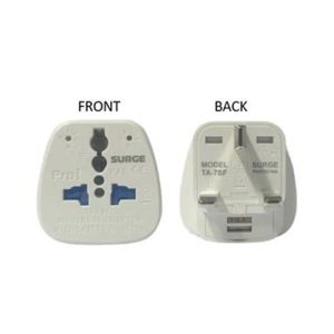 SOUNDTECH UNIVERSAL UK TRAVEL PLUG TA-7SF / SINGLE PACK