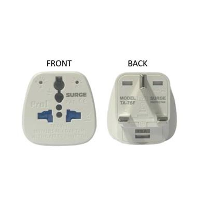SOUNDTECH UNIVERSAL UK TRAVEL PLUG TA-7SF / SINGLE PACK