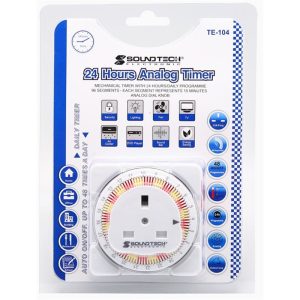 SOUNDTECH 24HR 13A ANALOGUE TIMER TE-104