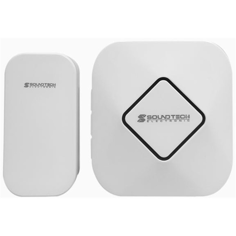 SOUNDTECH KINETIC WIRELESS DIGITAL DOORBELL W/NIGHT LIGHT DA-856