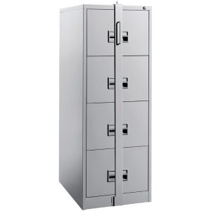 SPE 4 DRAWER FILING CABINET C/W LOCKING BAR 460W*620D*1321H FC-404.LB