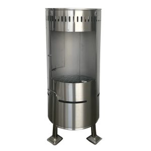 STAINLESS STEEL INCENSE BURNER BIN (JOSS PAPER BURNER)