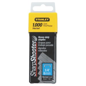 Stanley Staple Hd 1/4 1000pcs | Model : TRA704T