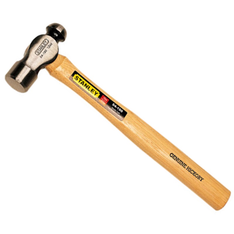 STANLEY WOOD HANDLE BALL PEIN HAMMER