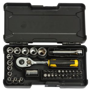 STANLEY 37PCS 1/4" DR. COMPACT SOCKET SET STMT82672-0