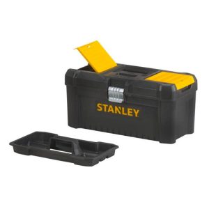 STANLEY 16" ESSENTIAL TOOL BOX METAL LATCH 406 X 205 X 195mm STST1-75518