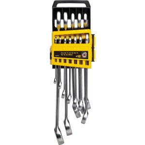 STANLEY 12PC COMBI SPANNER [6,8,10,11,12,13,16,17,18,19,22,24] STMT78097-8