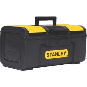 STANLEY 16" TOOL BOX WITH ORGANIZERS & PLASTIC LATCH STST16410