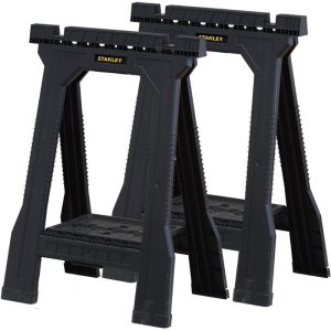 STANLEY TWIN-PACK JUNIOR FOLDING SAW HORSE STST1-70355