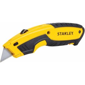 STANLEY PREMIUN RETRACTABLE BLADE SOFT-GRIP UTILITY KNIFE STHT10479-0
