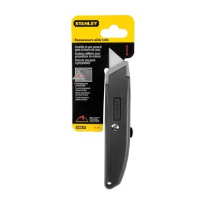 STANLEY RETRACTABLE UTILITY KNIFE 156MM 10-175